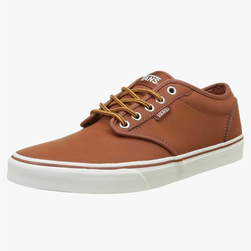 Vans Men’s Atwood Leather Trainers Sneakers Skate Shoes - Picture 5 of 16